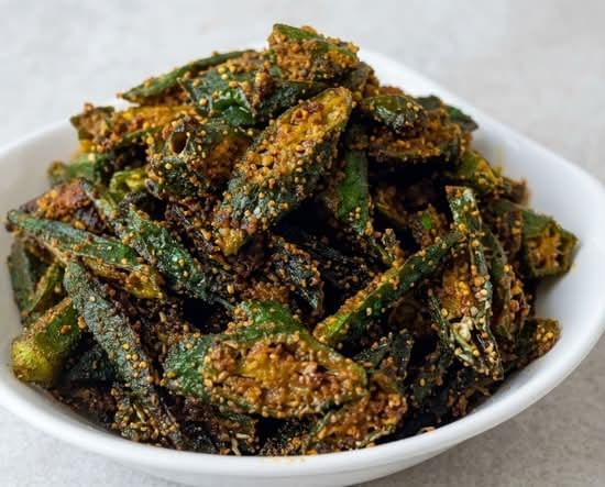 194. Crispy Bhindi Masala