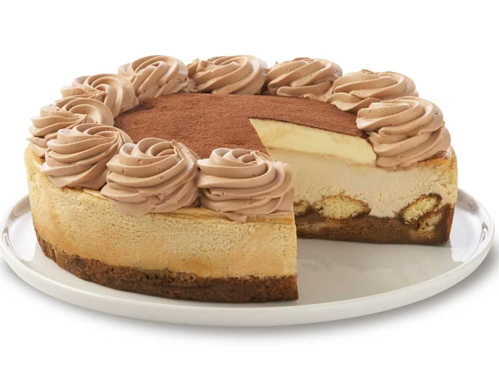 TIRAMISU CHEESECAKE (CHEESECAKE FACTORY)