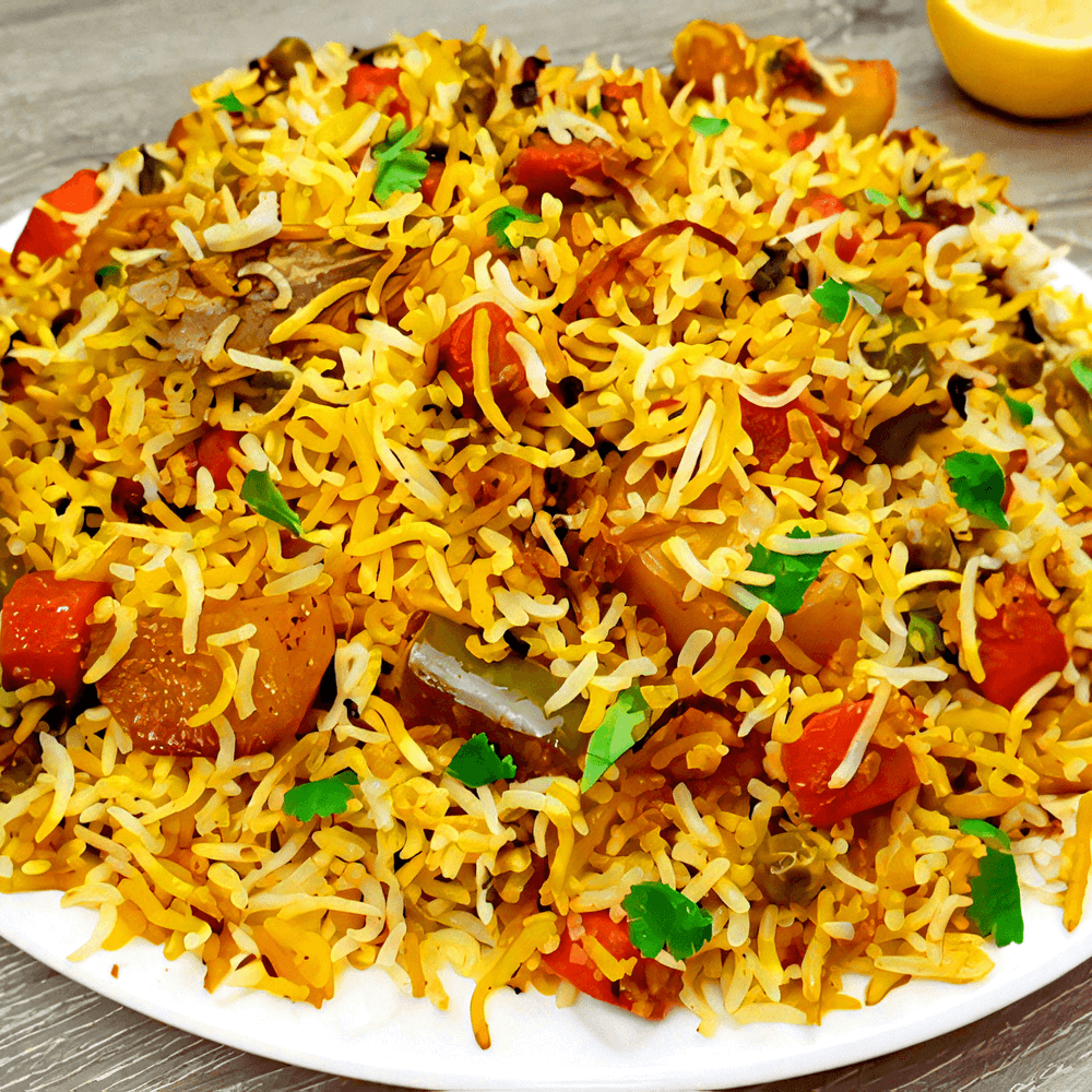 Vegetable Dum Biryani