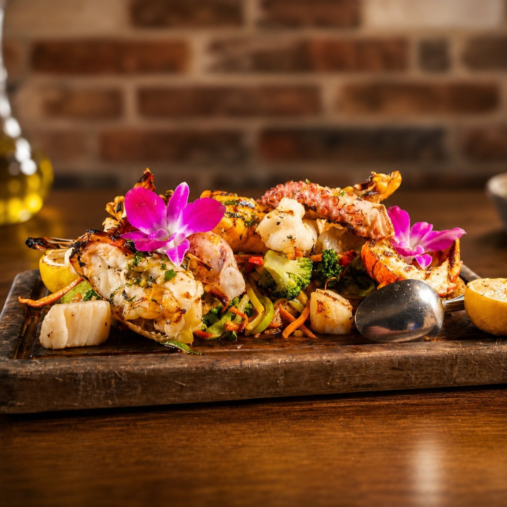 Grigliata Di Pesce (Seafood Platter For Two)