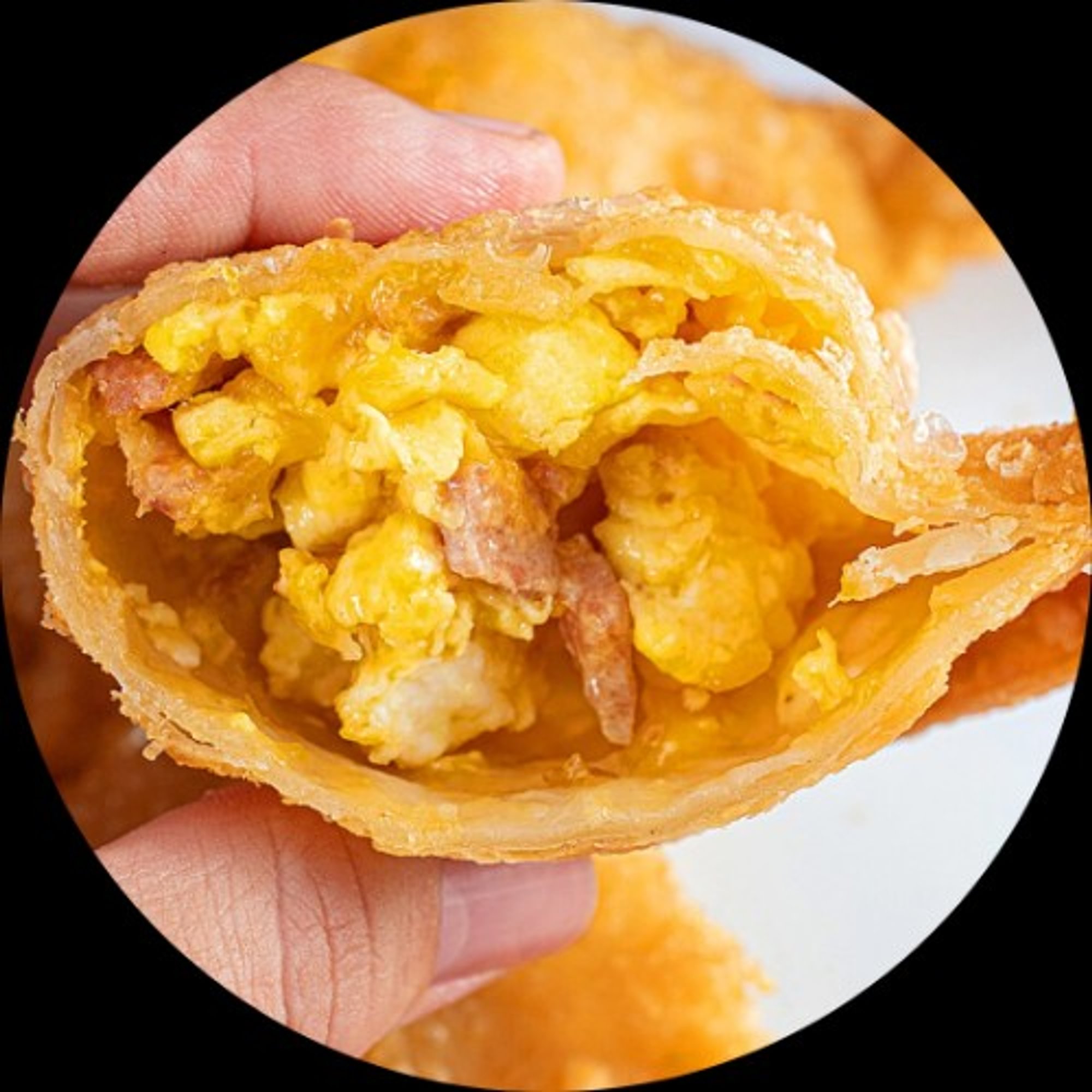 Pork Roll, Egg, & Cheese Empanada