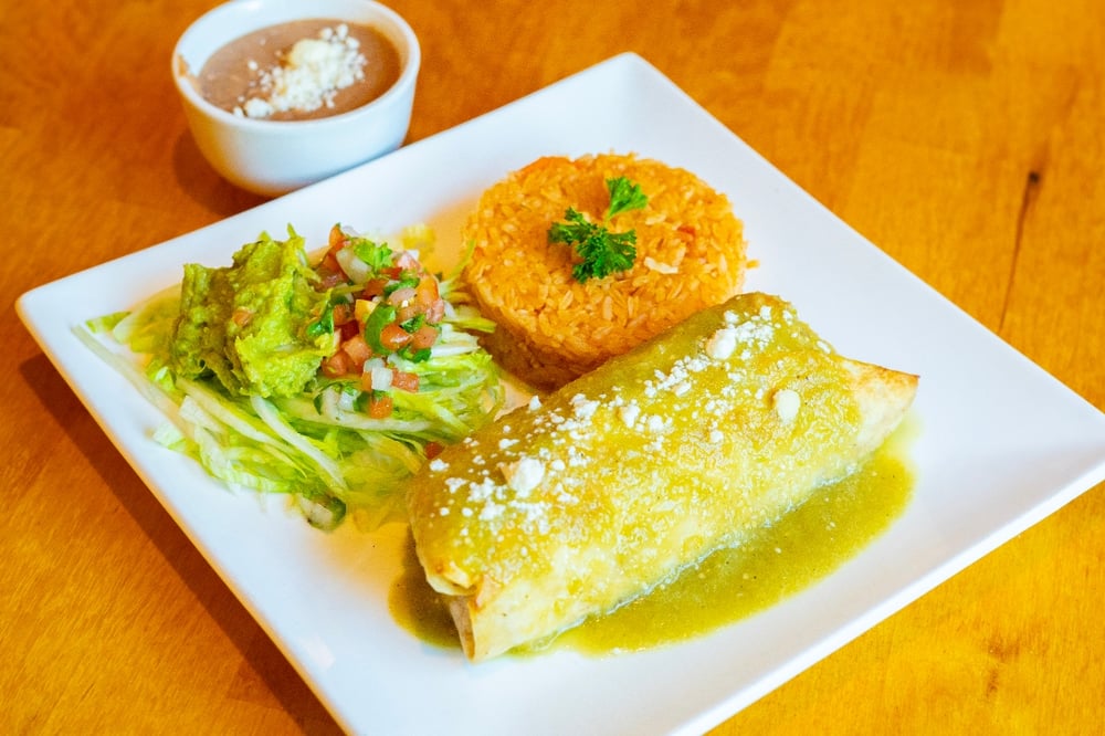 (L) Burrito Acapulco
