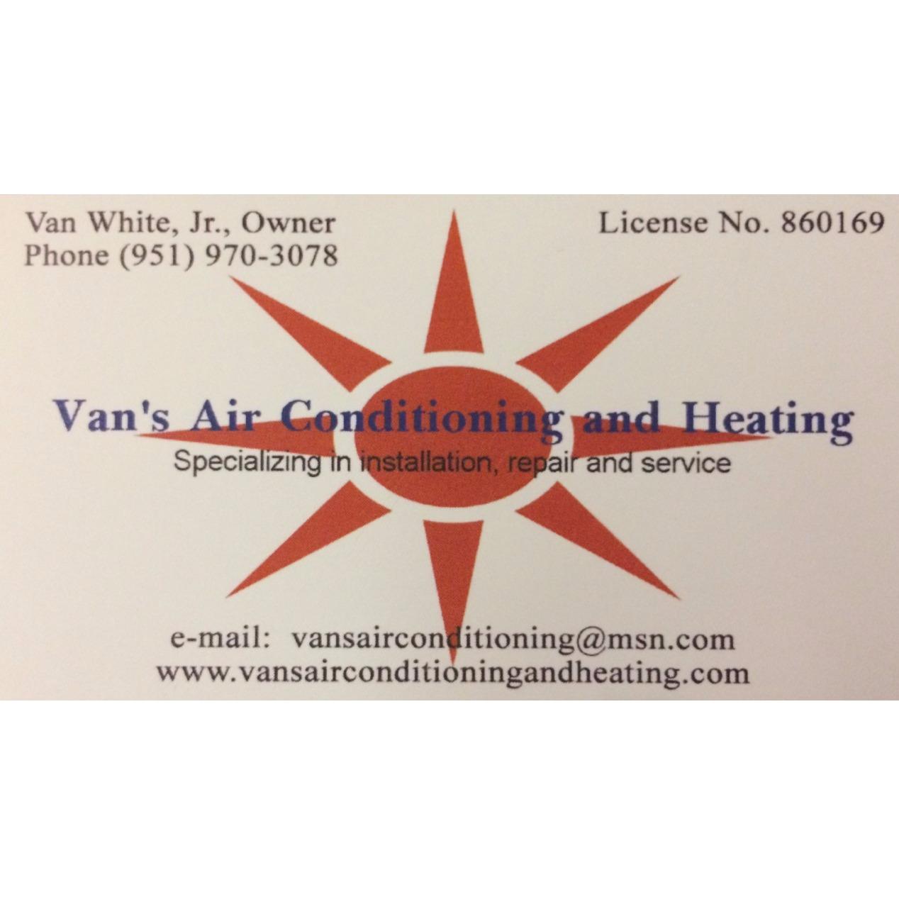 Van's Air Conditioning And Heating