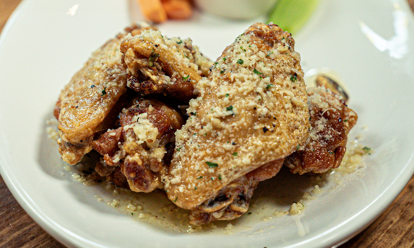 Garlic Parm Wings