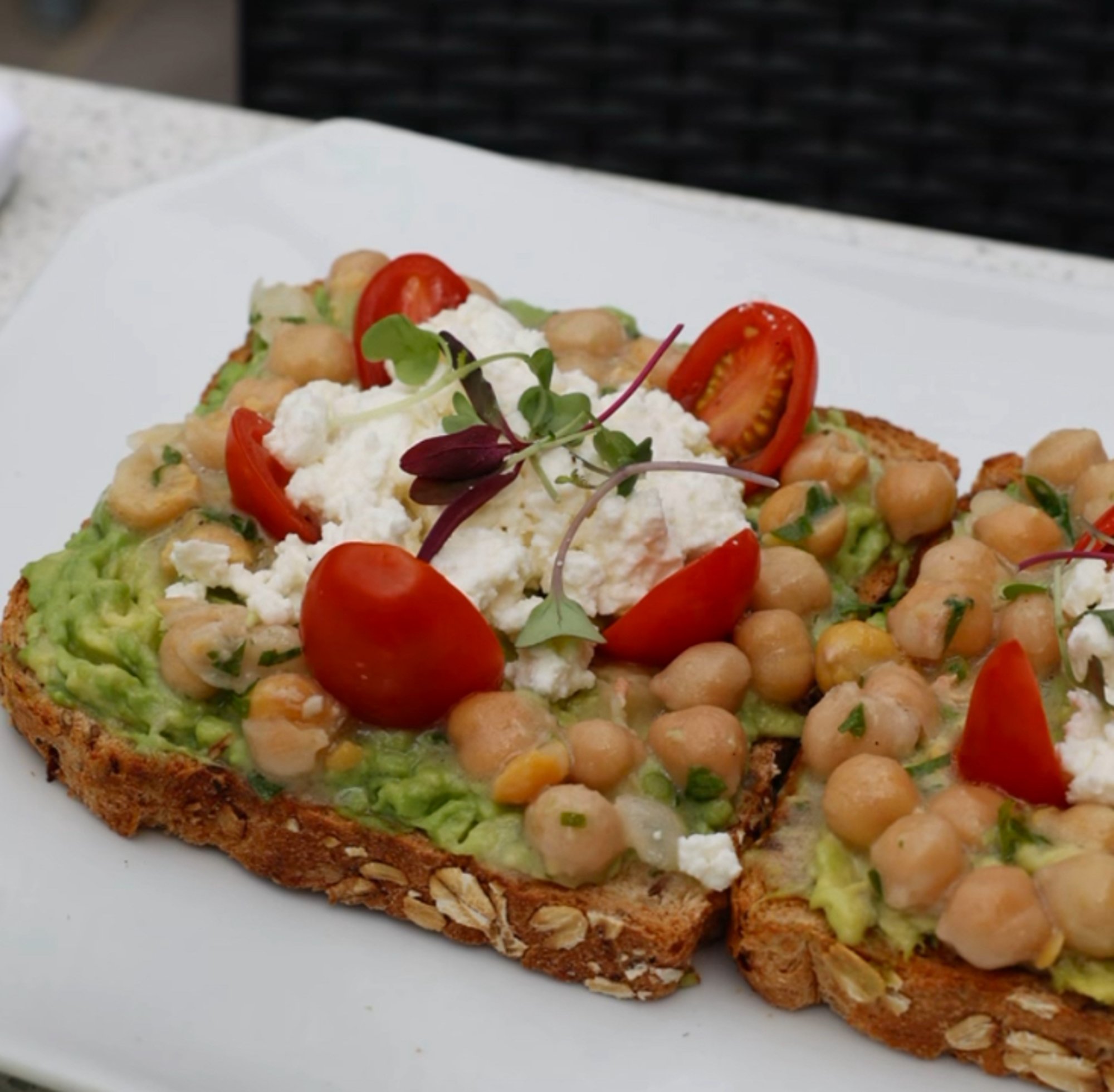 The Mediterranean Avocado Toast