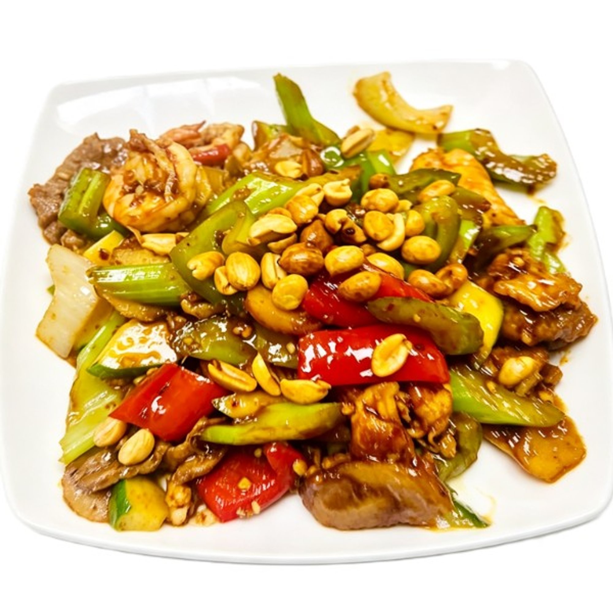 Kung Pao Triple Delight
