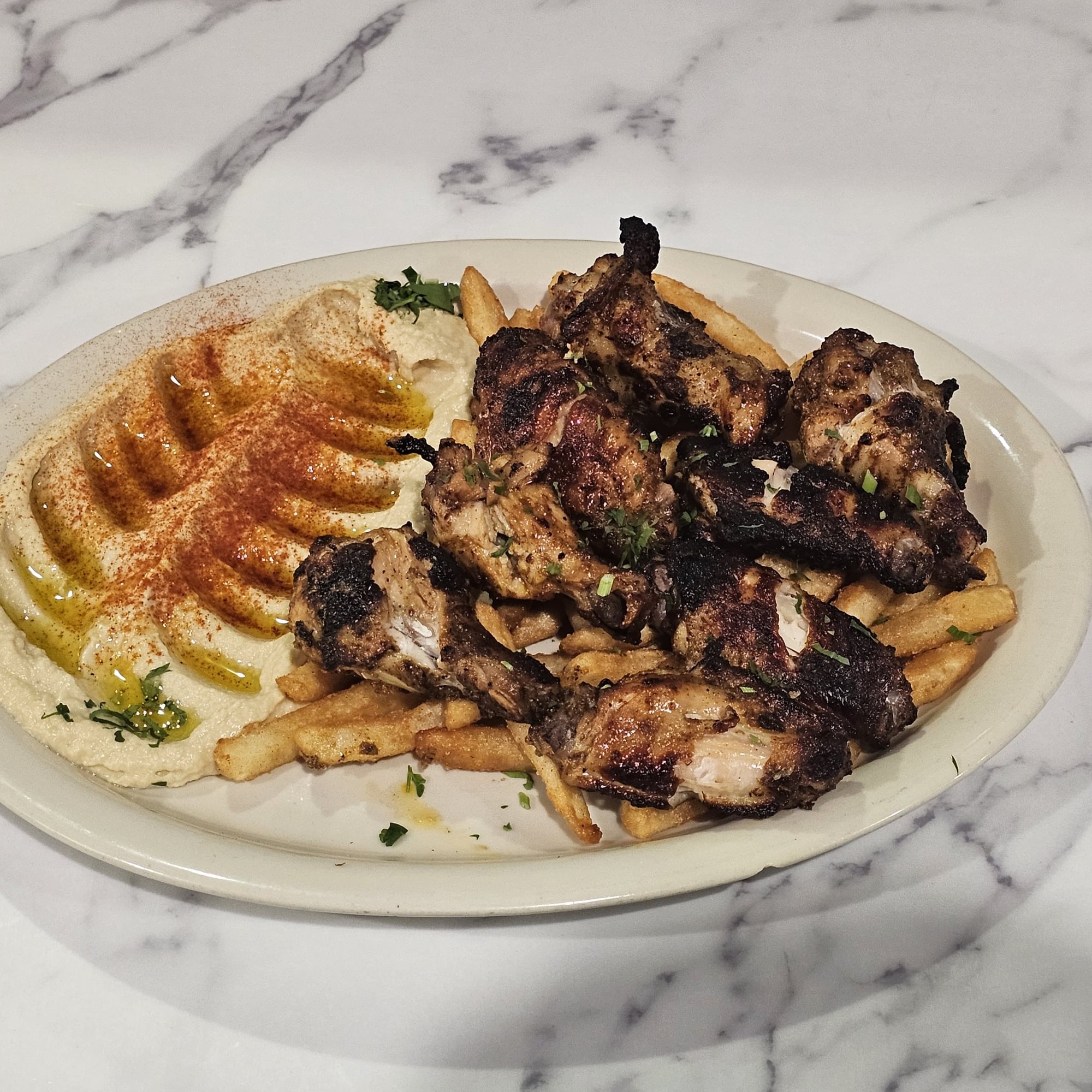 6 Grilled Wings