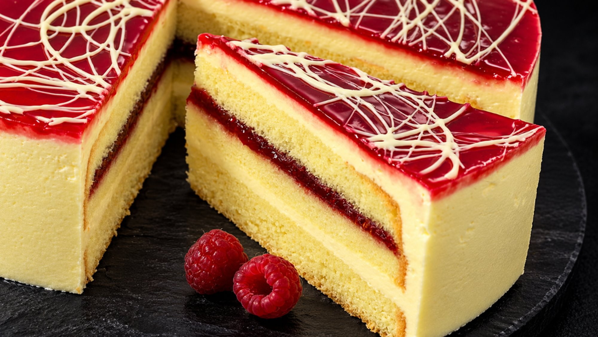 Limoncello Raspberry Cake (NEW)
