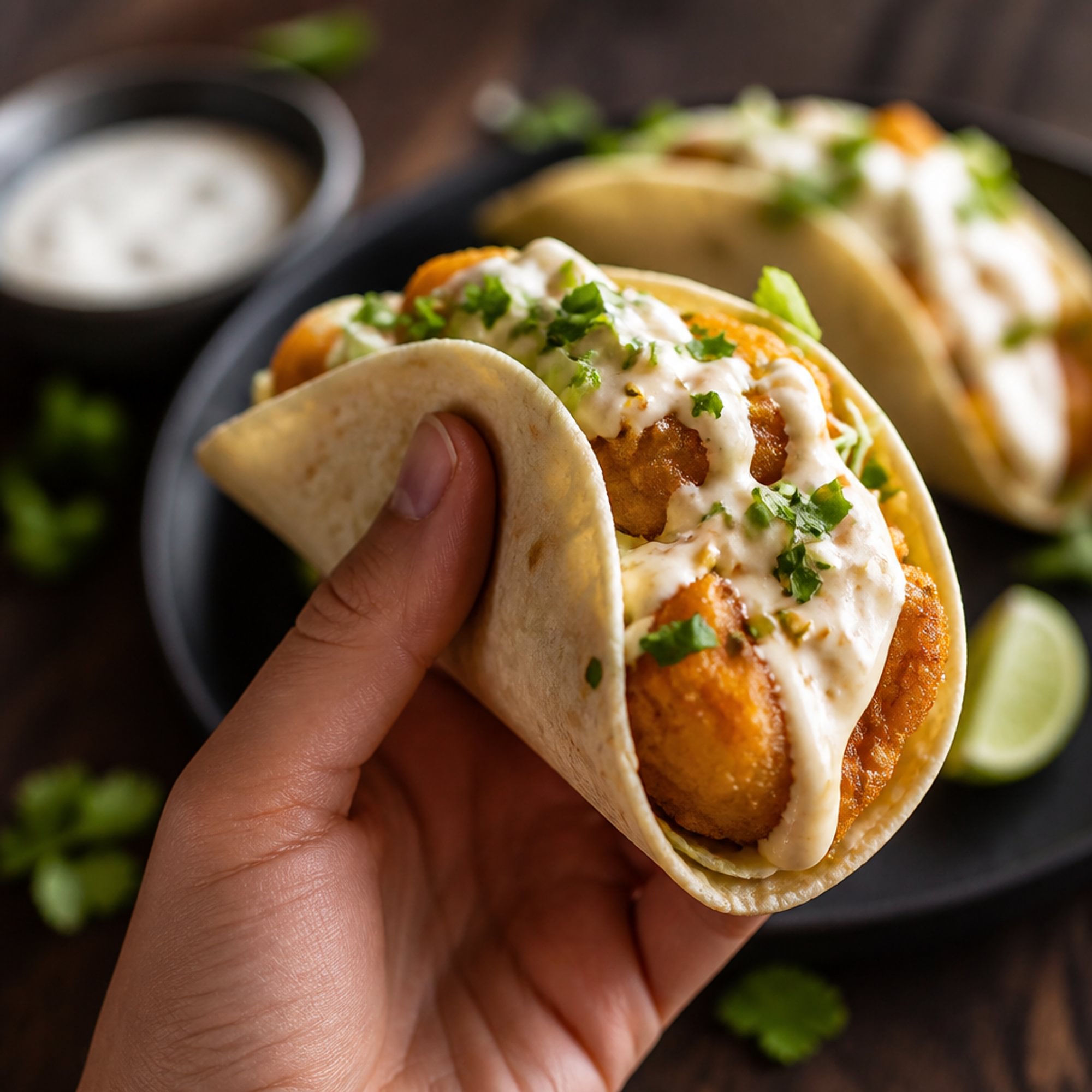 Single Baja Fish Taco