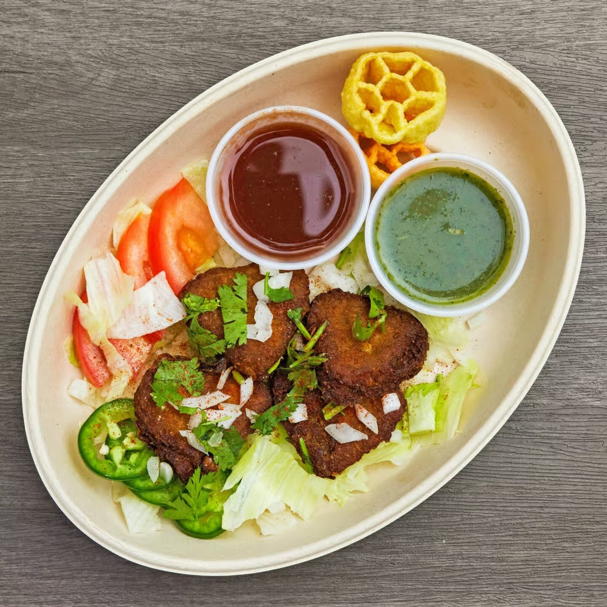 Vegetable Cutlets (2 Pieces)