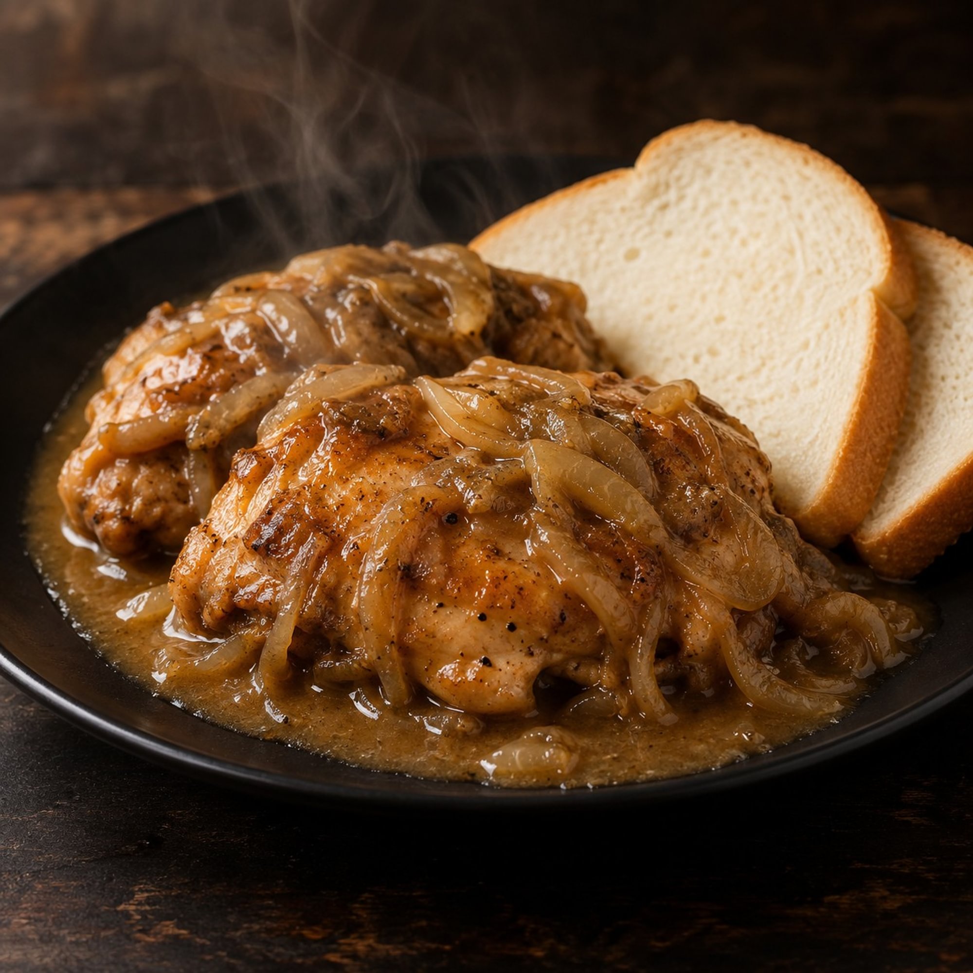 Smothered Chicken Sandwich