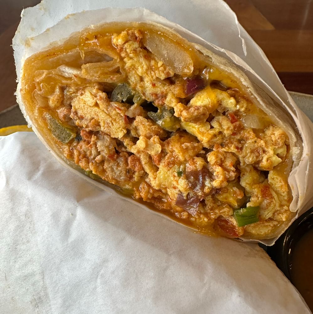 Chorizo Breakfast Burrito