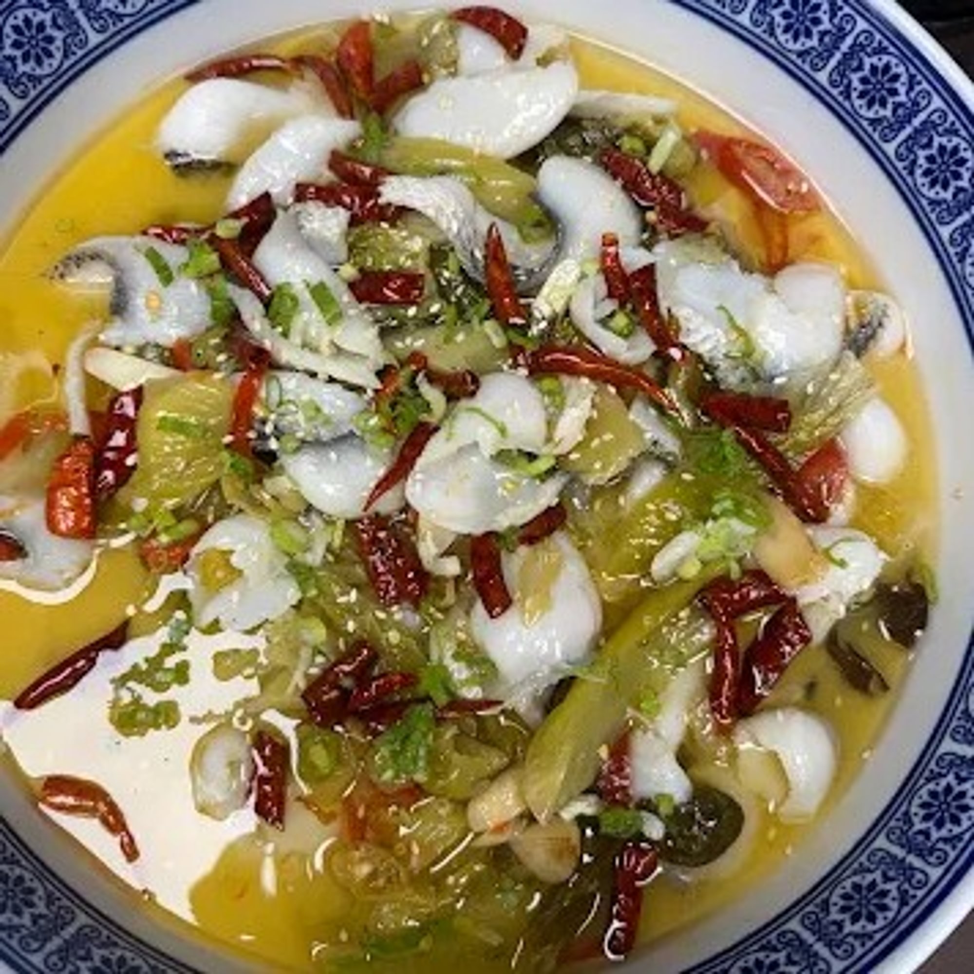 Spicy Fish with Pickled Mustard Greens Soup X2