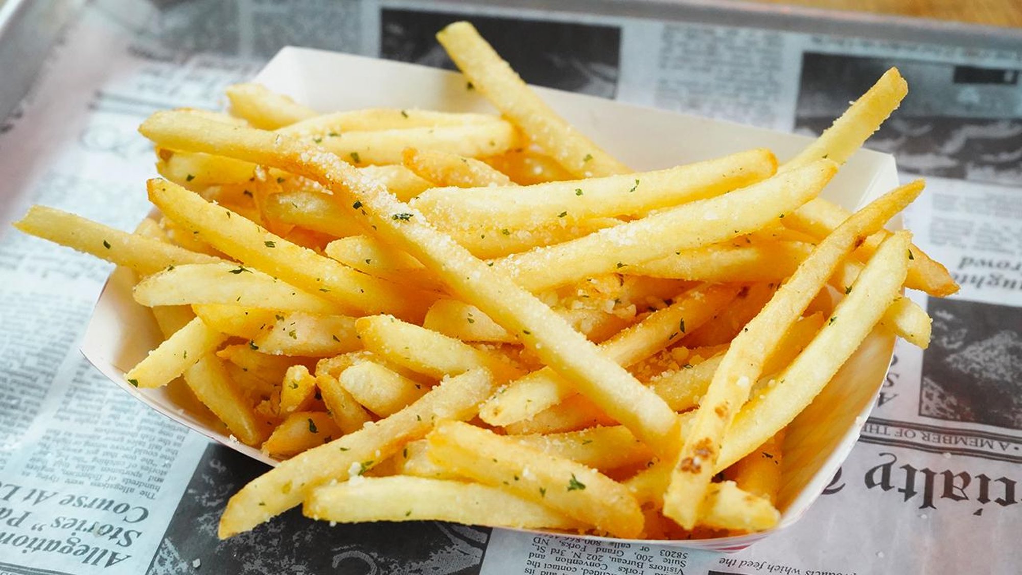 Truffle Parmesan Fries