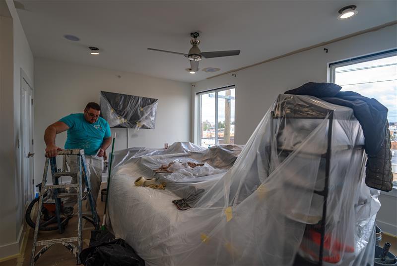 Groovy Hues Painting of Philadelphia Image