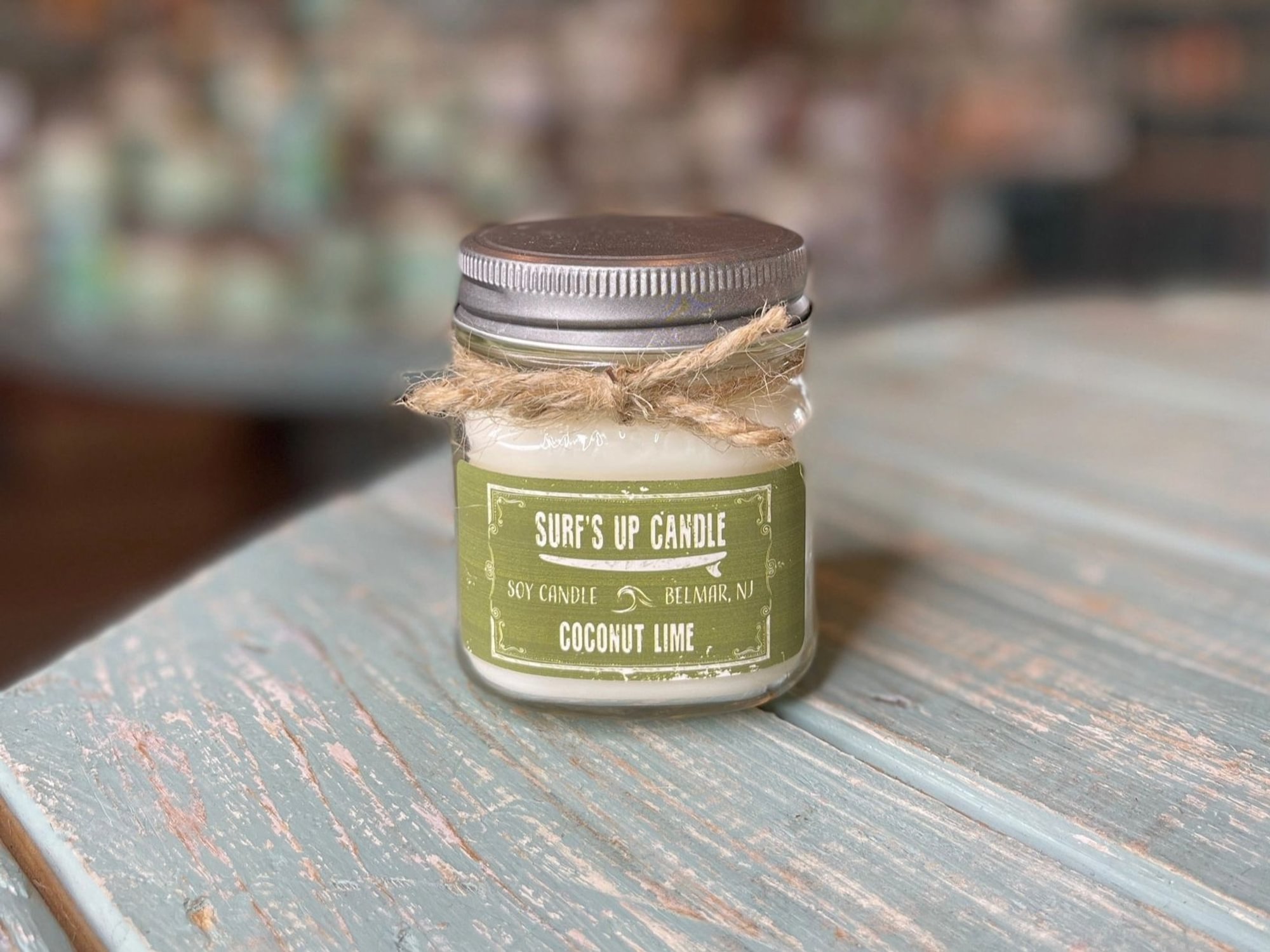 Coconut Lime Mason Jar Candle - Original Collection 8oz Medium