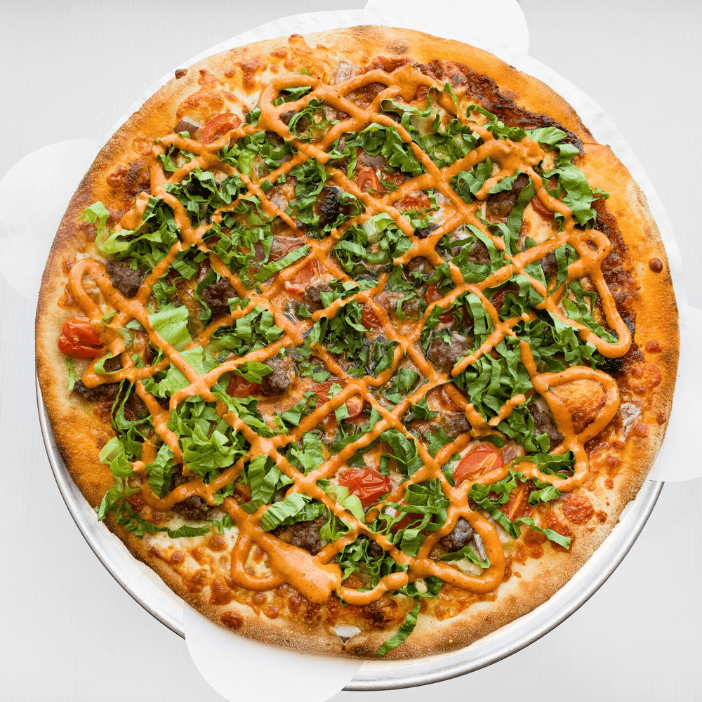 Smash Burger Pizza