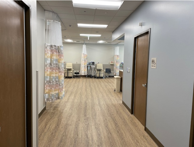 An inside view of Azura Surgery Center Lowry