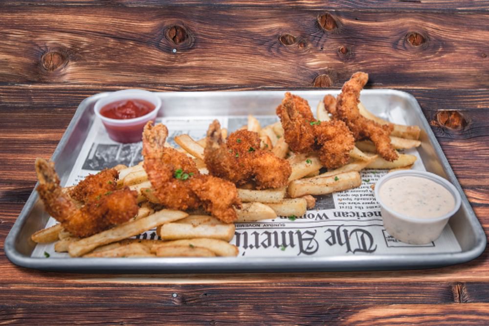 Fried Gulf Shrimp Platter