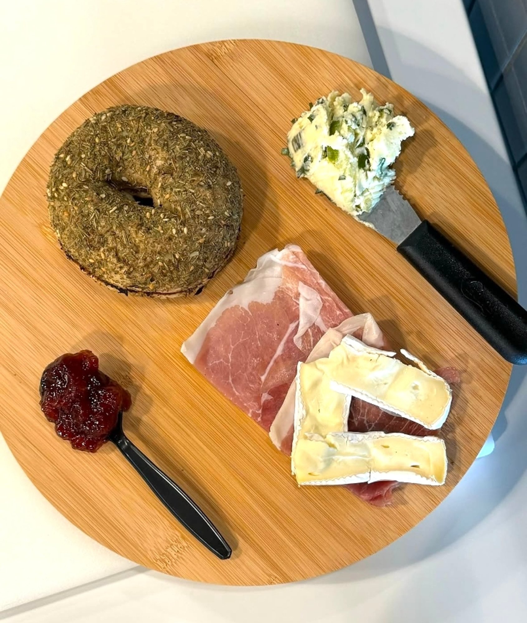 Build Your Own Bagel Sandwich