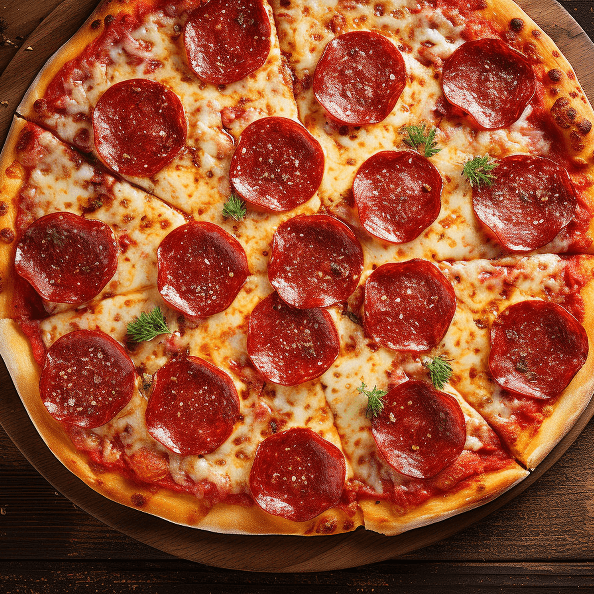 Pepperoni Pizza Pie