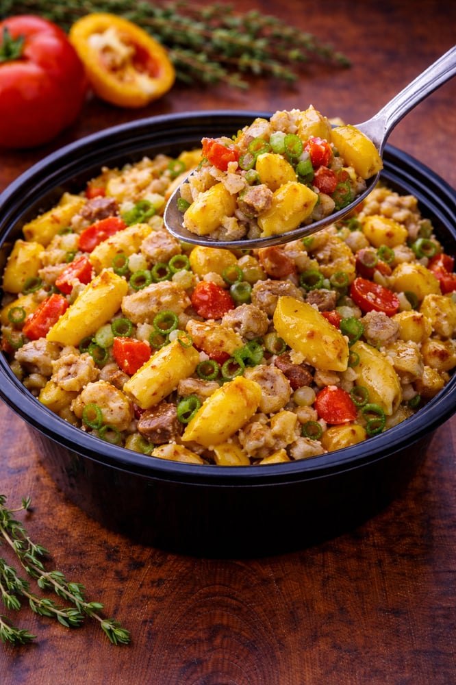 Ackee and Saltfish - 1 spoon