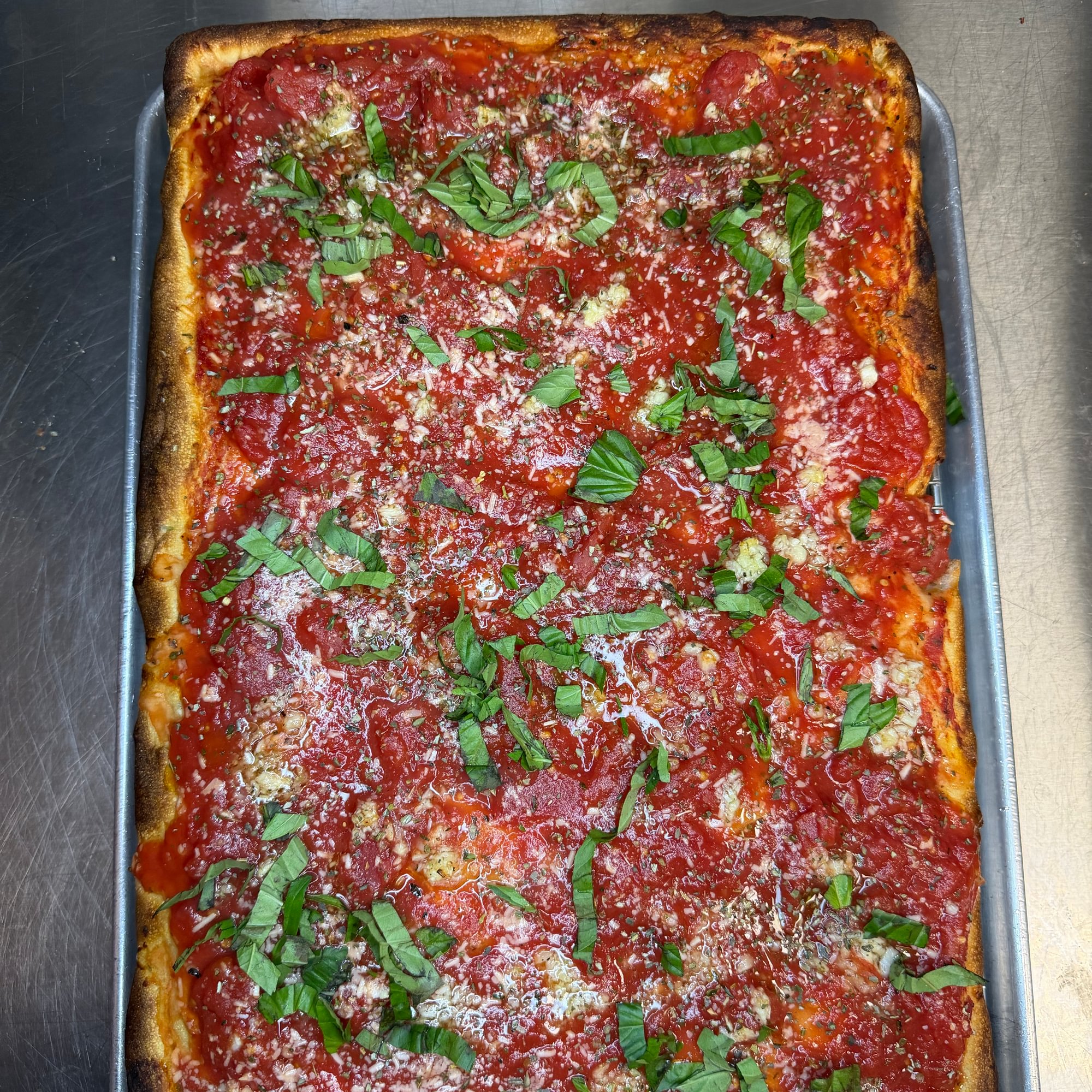 Grandma Focaccia Pizza