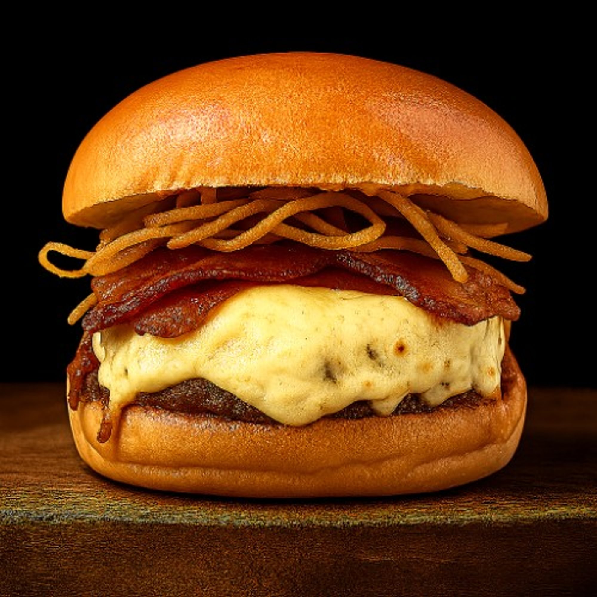 Barbecue & Bacon Smashed Burger