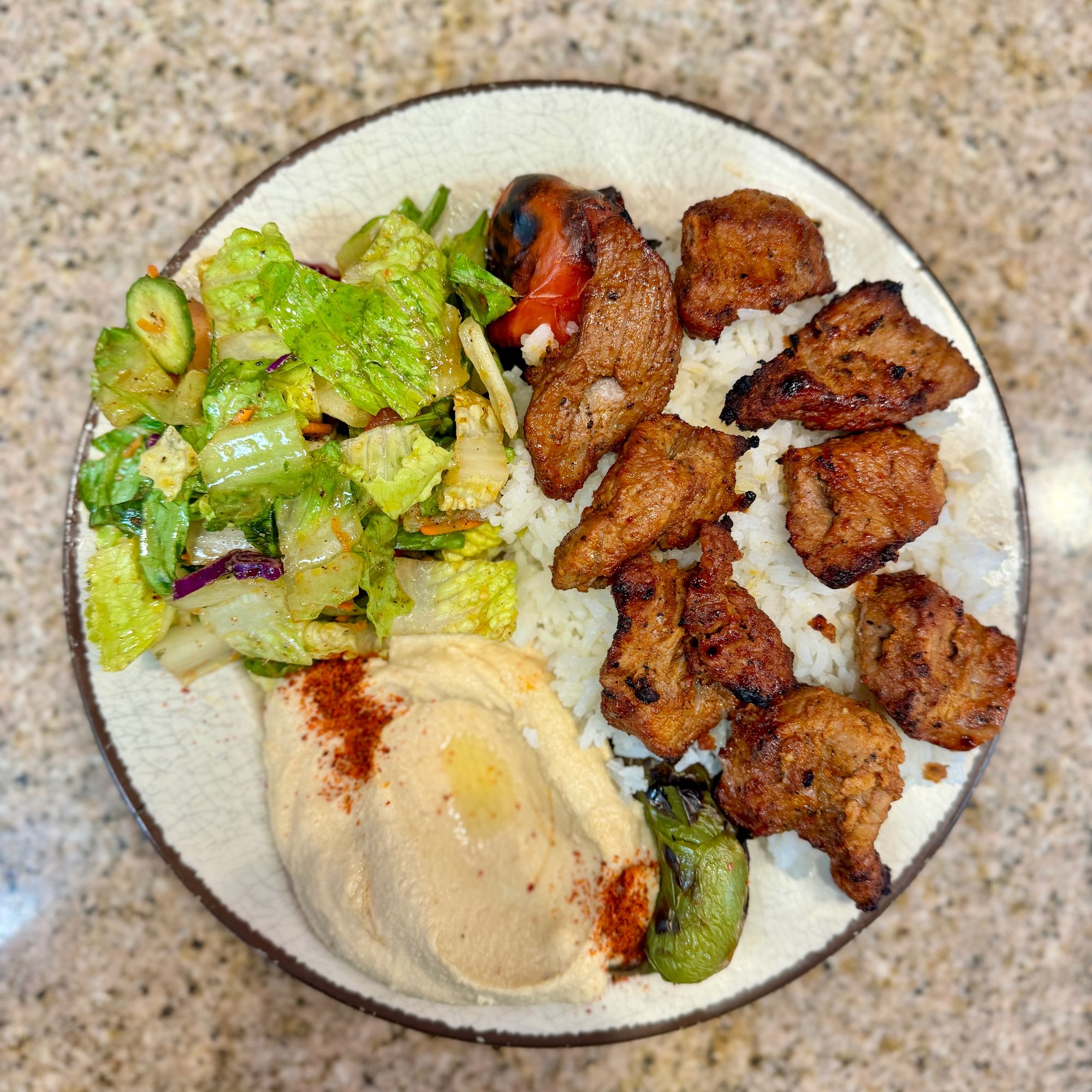 Steak Kabob Plate