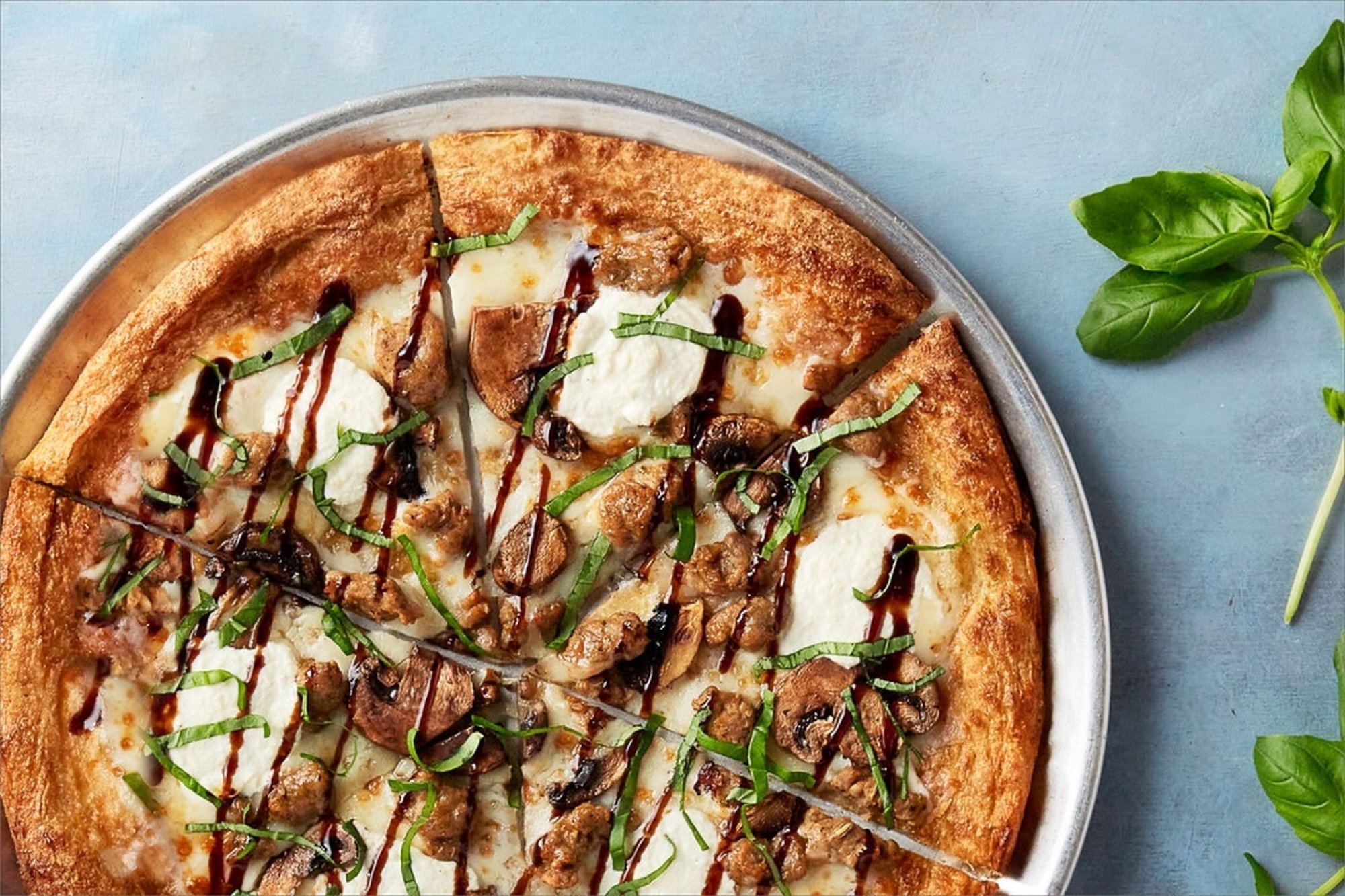 Tuscan Sausage Pizza