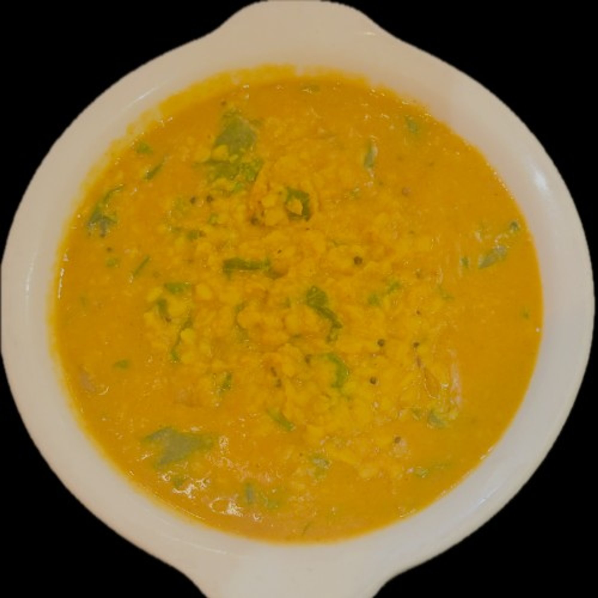 Yellow Spinach Dal (Gluten Free & Vegan)