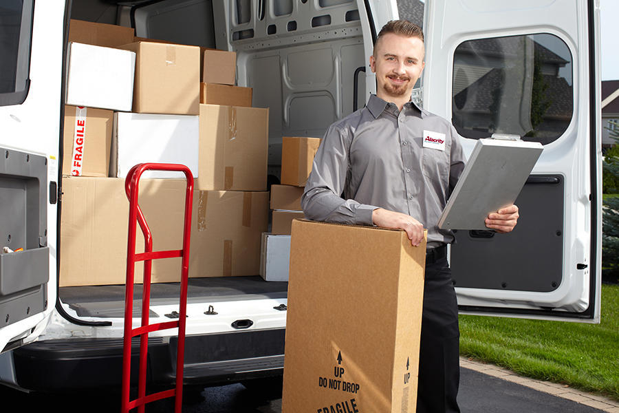 Alacrity Delivery Service Logo