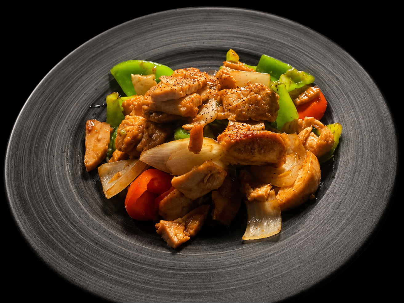 SHAKEN CHICKEN GARLIC NOODLES