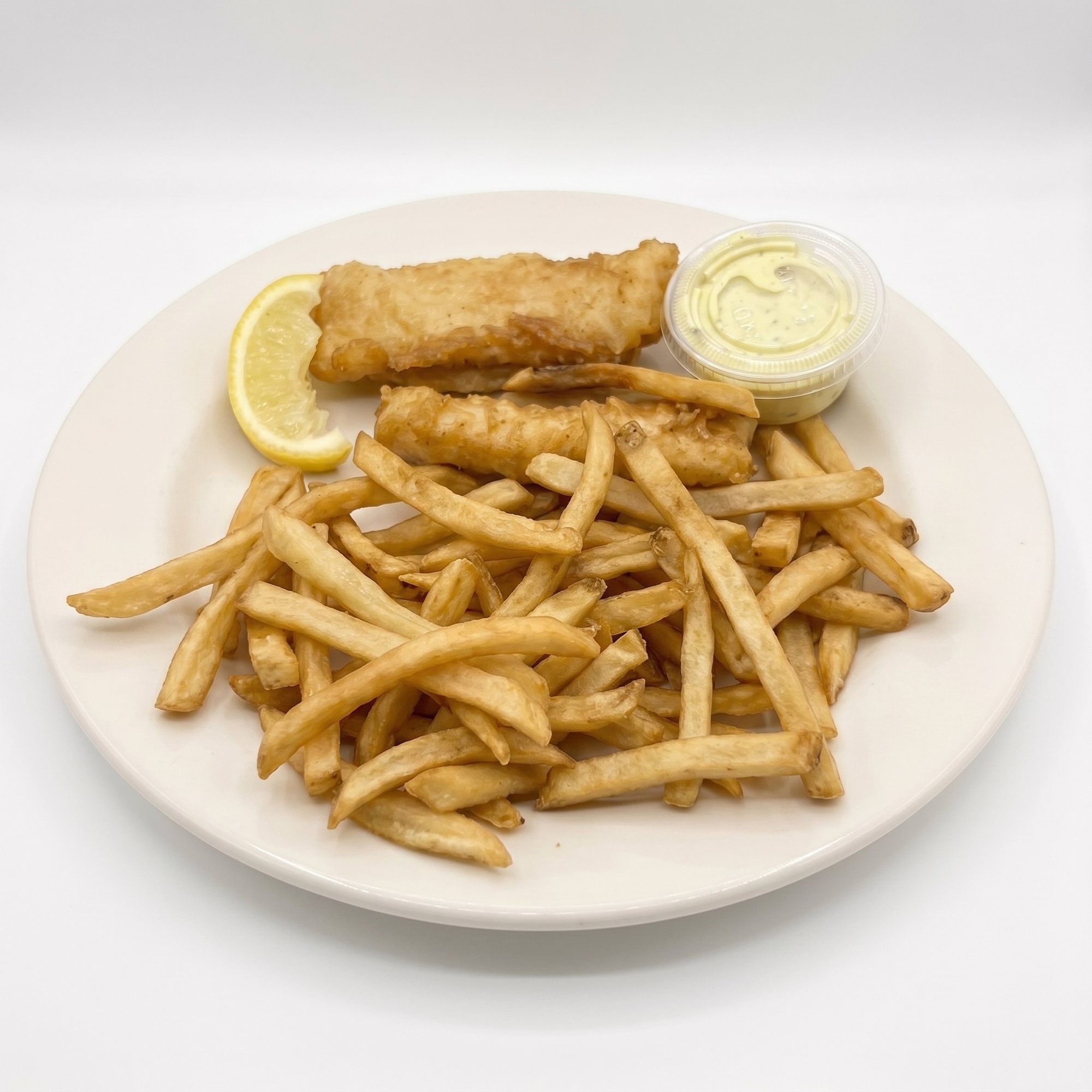 Fish & Chips (2 Pieces)