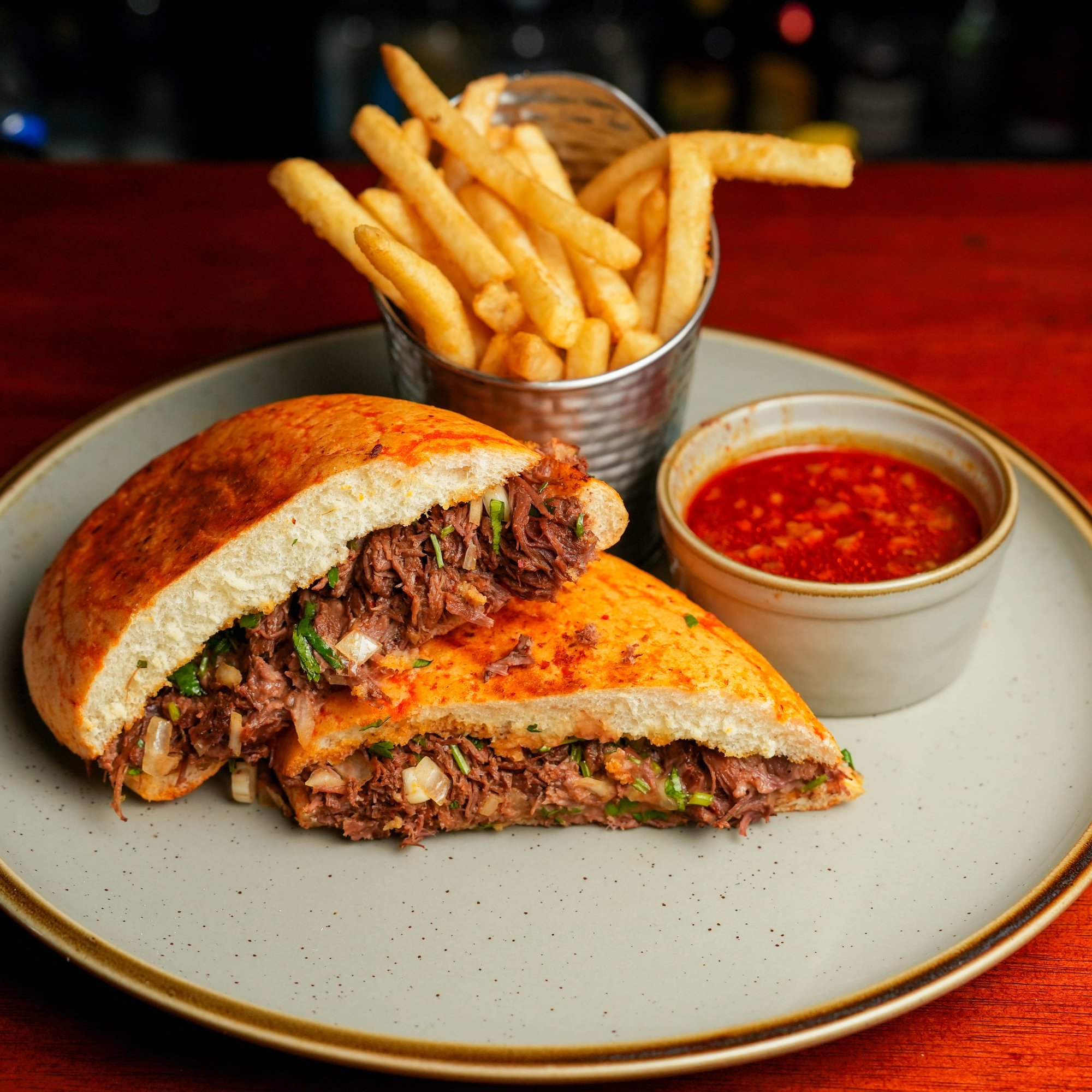 Torta Birria