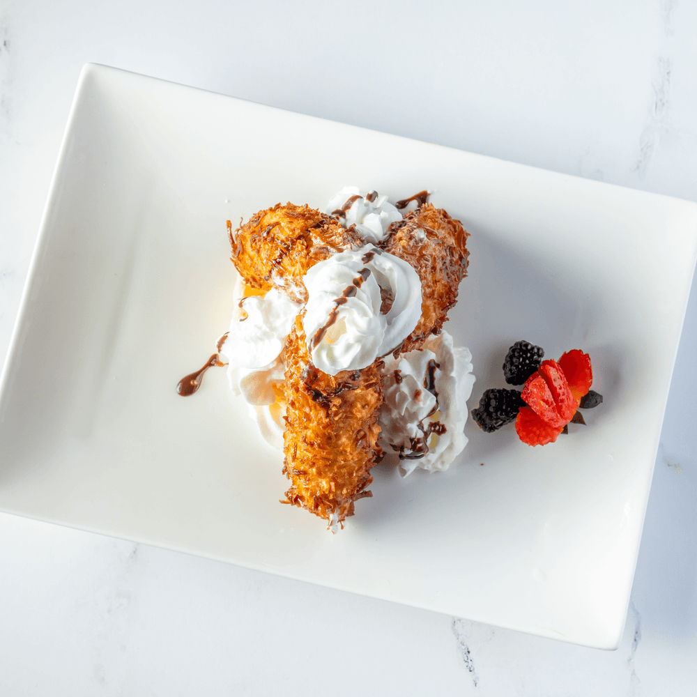 Fried Banana with Ice Cream