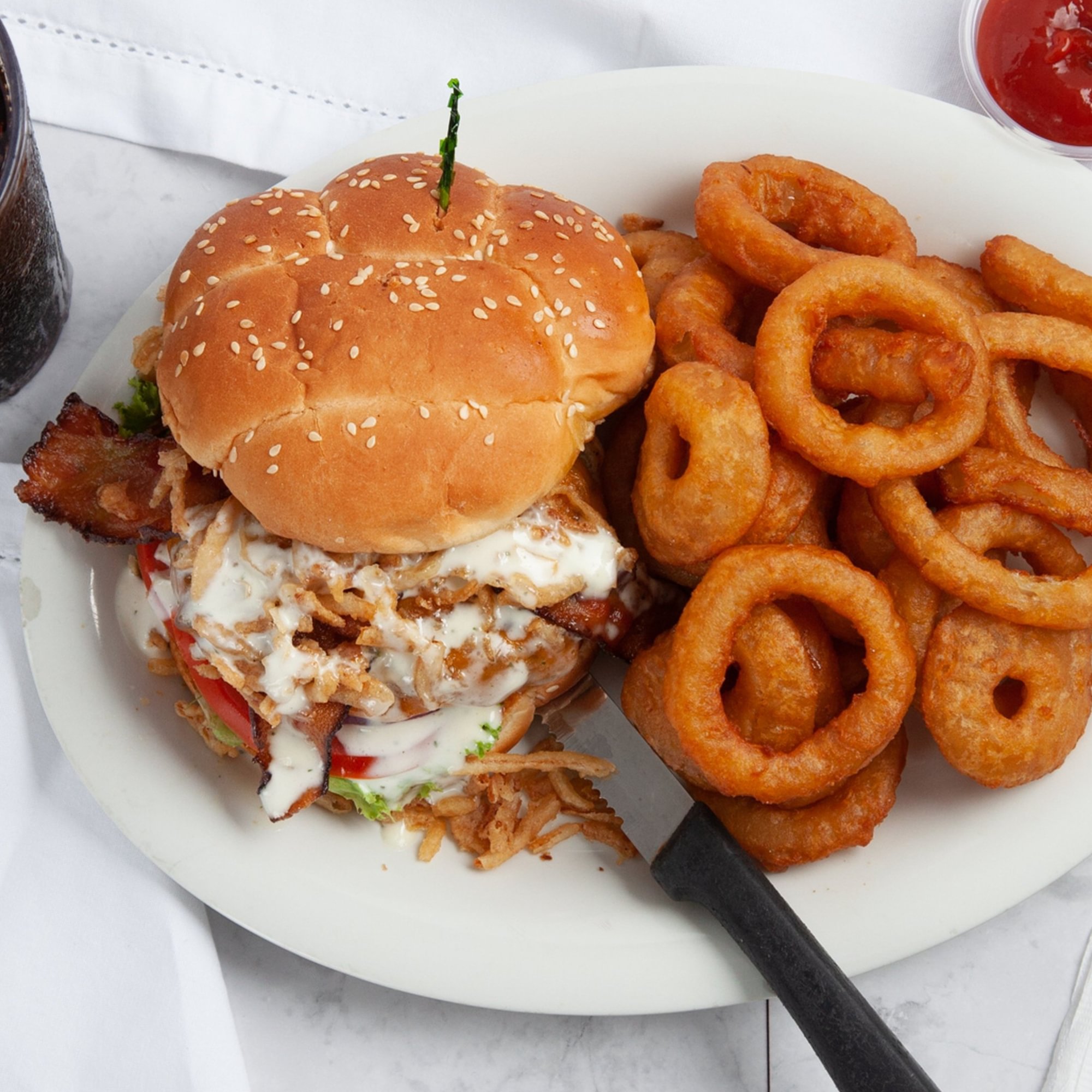 Ranch Burger