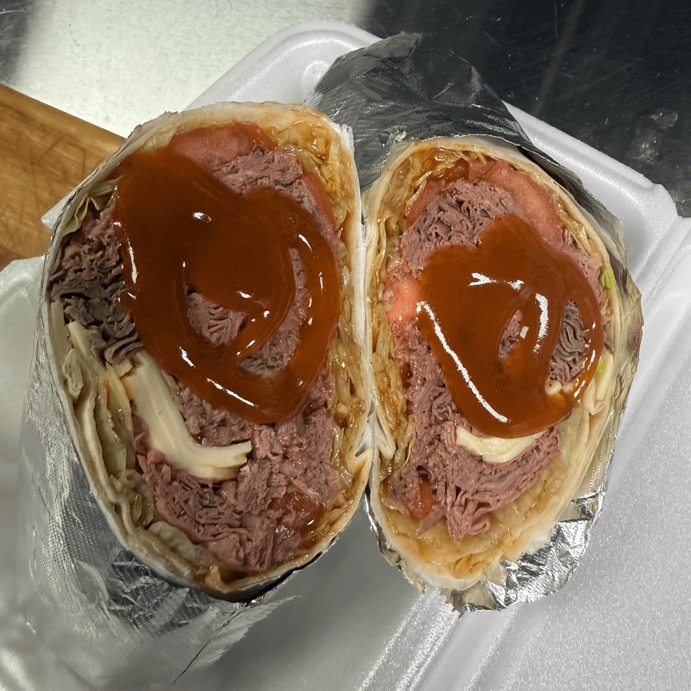 BBQ Roast Beef Wrap