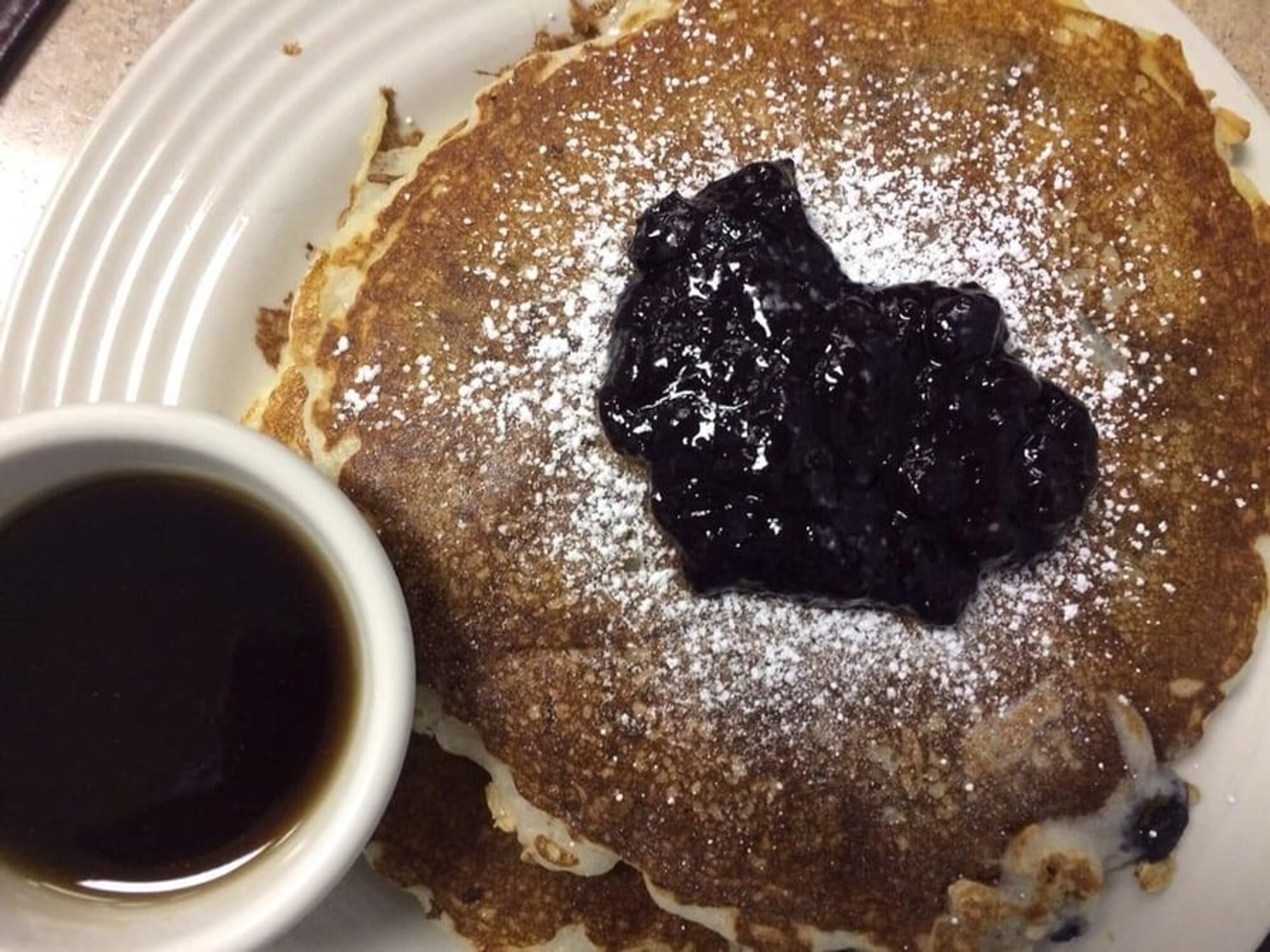 MultiGrain Blueberry Pancakes