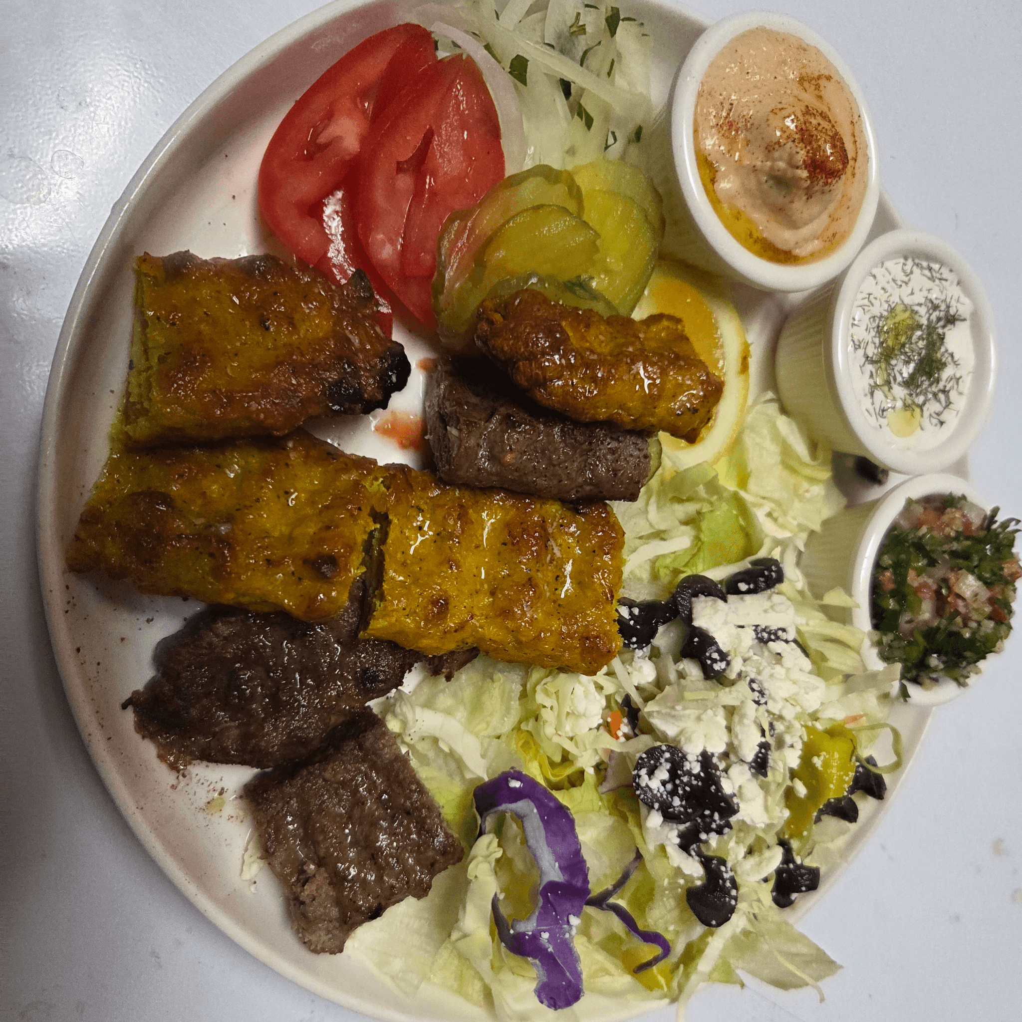 KC Kebab Plate