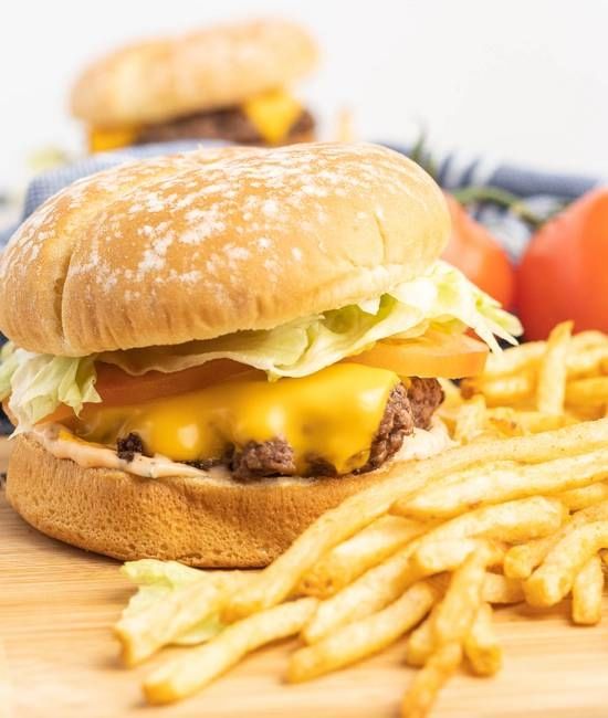 Kid's Cheeseburger and Fries