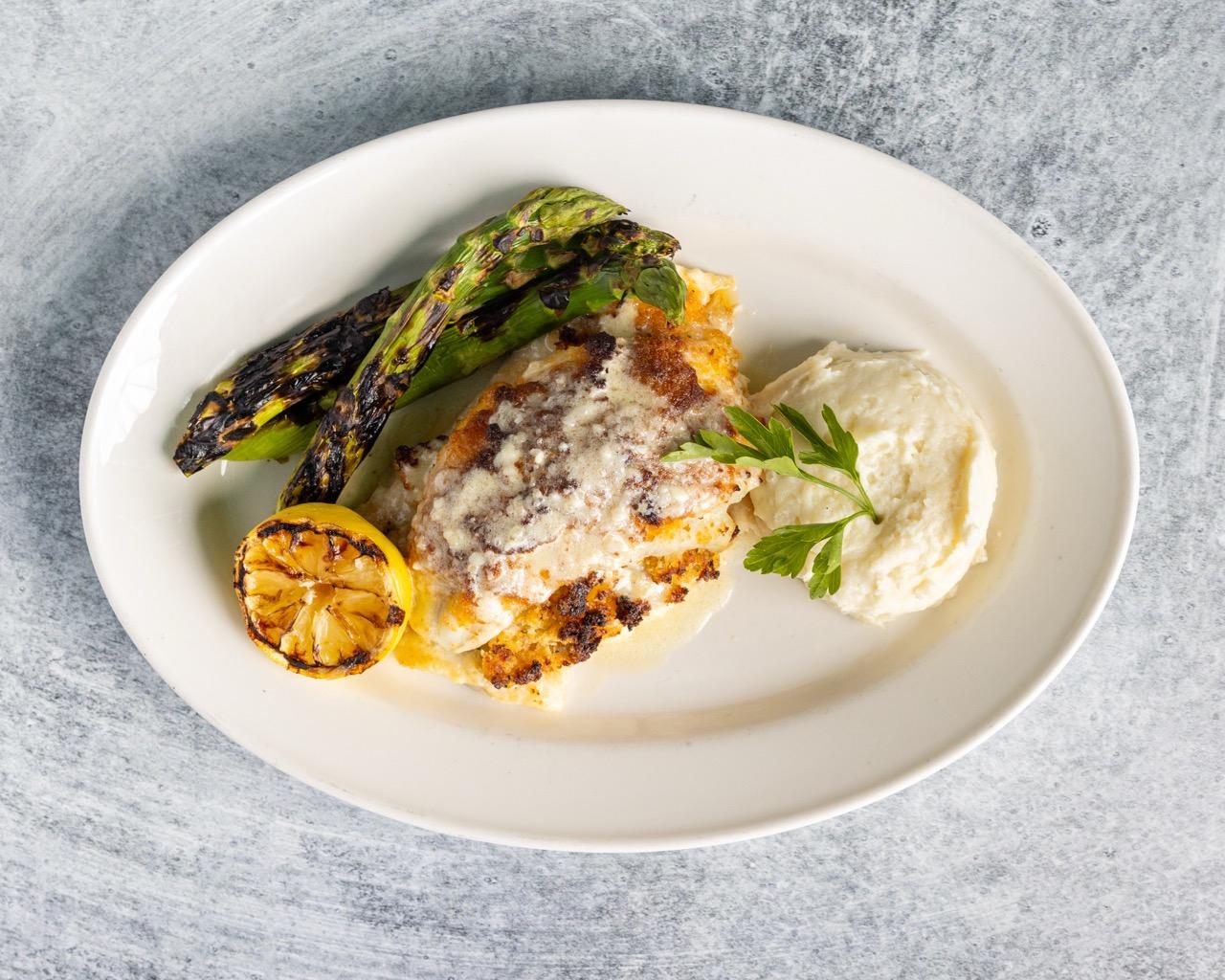 Baked Stuffed Haddock