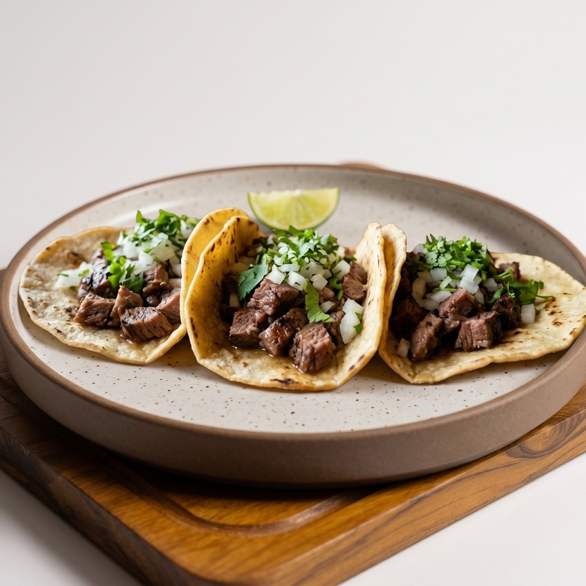 3 Tacos Steak or Chicken Can Pop
