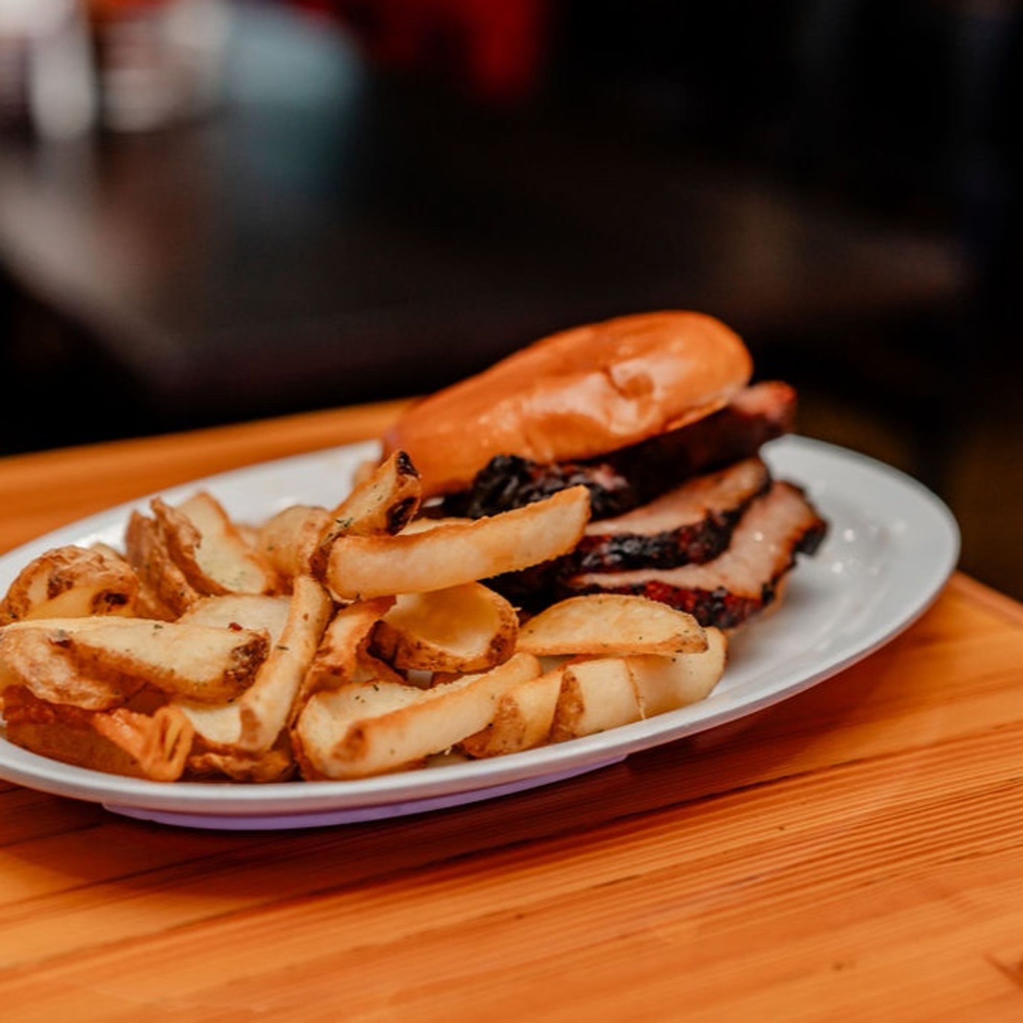 Smoked Brisket Sandwich