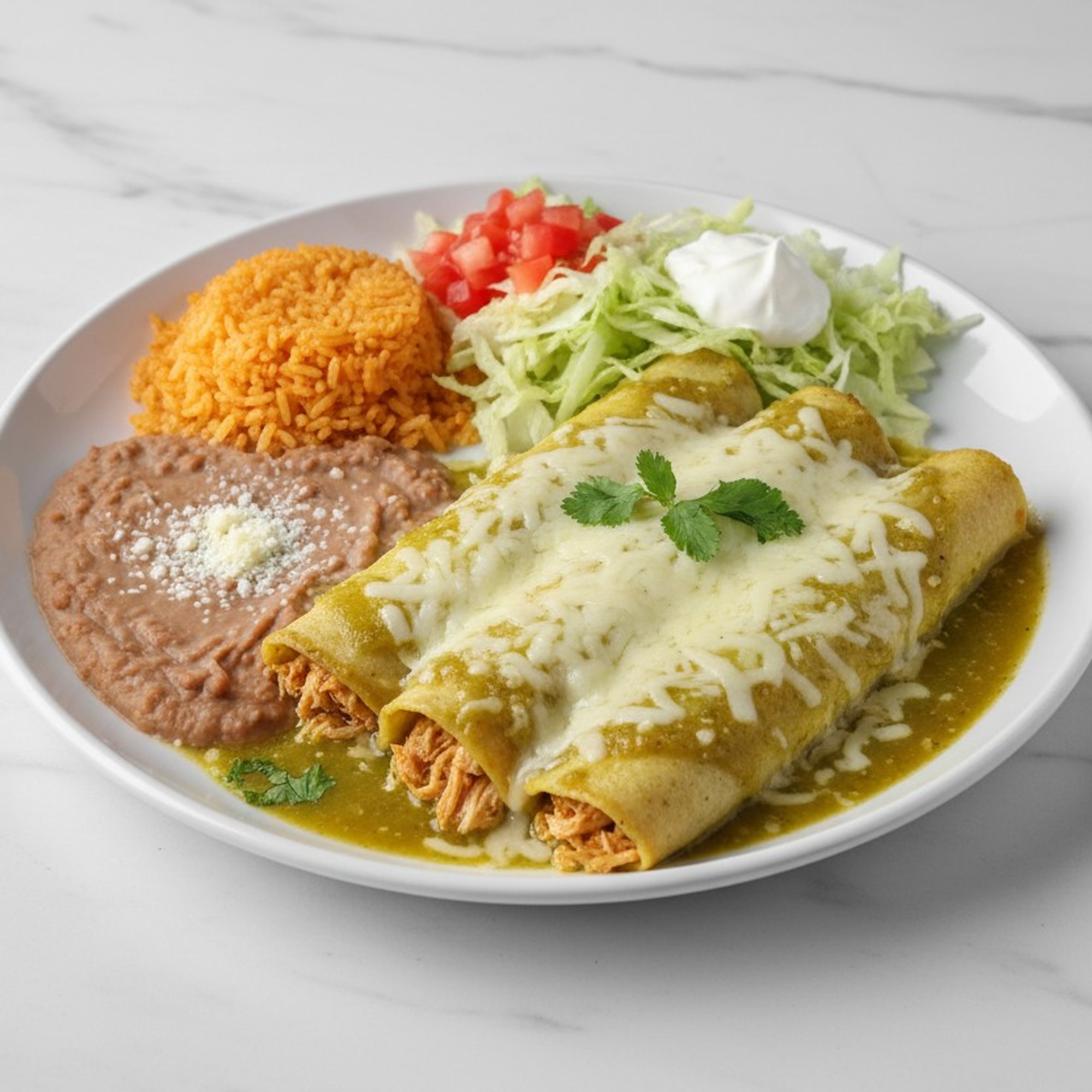 Enchiladas Verdes