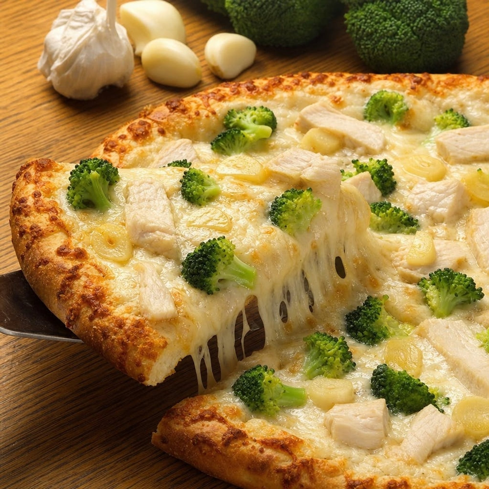 Chicken Scampi Pizza