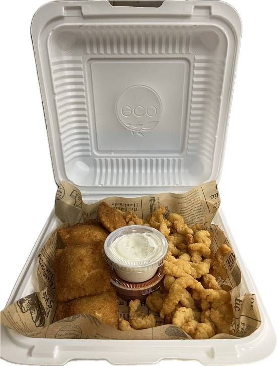 Fried Ravioli & Fried Calamari Rings Combo #9