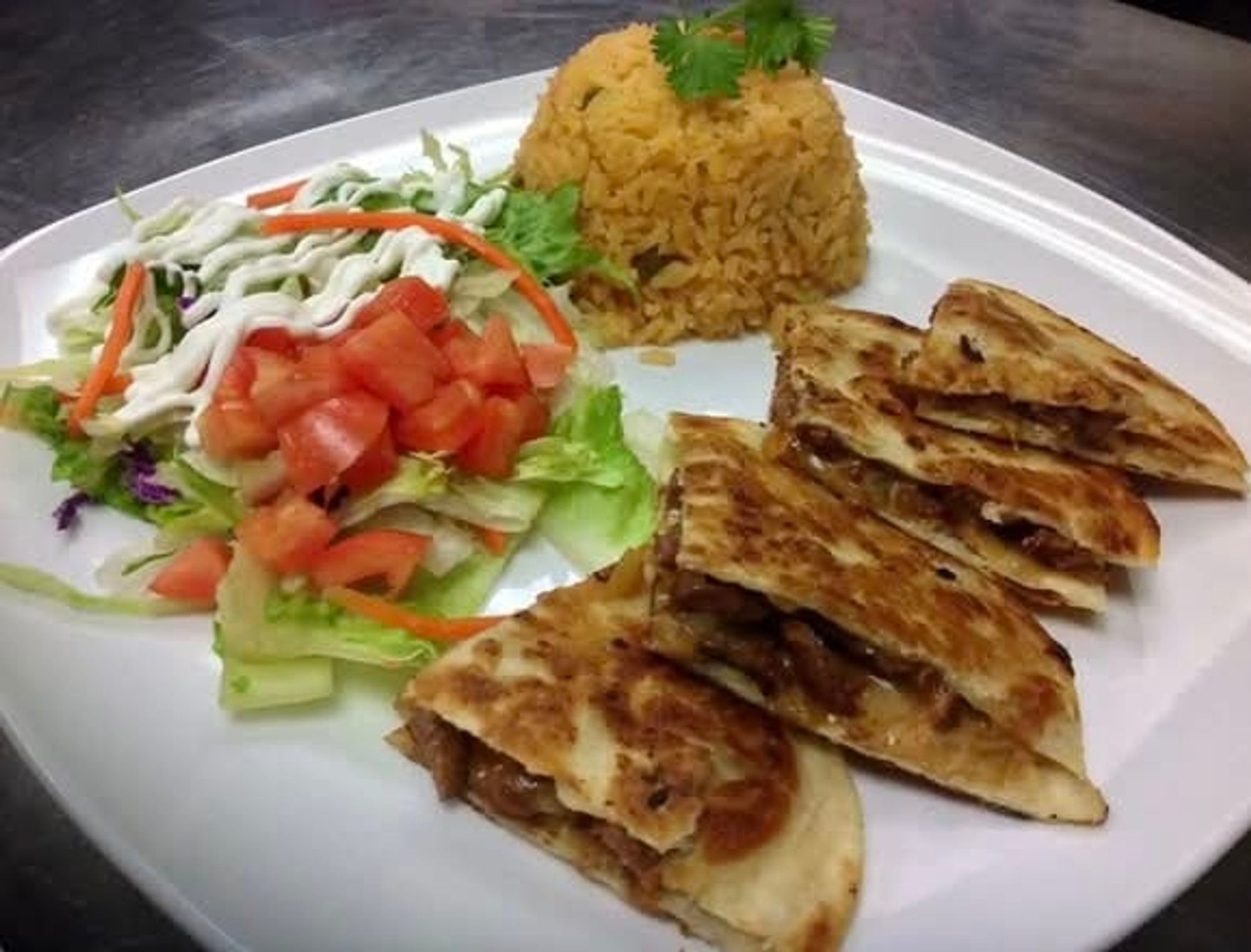 Lunch Fajita Quesadilla