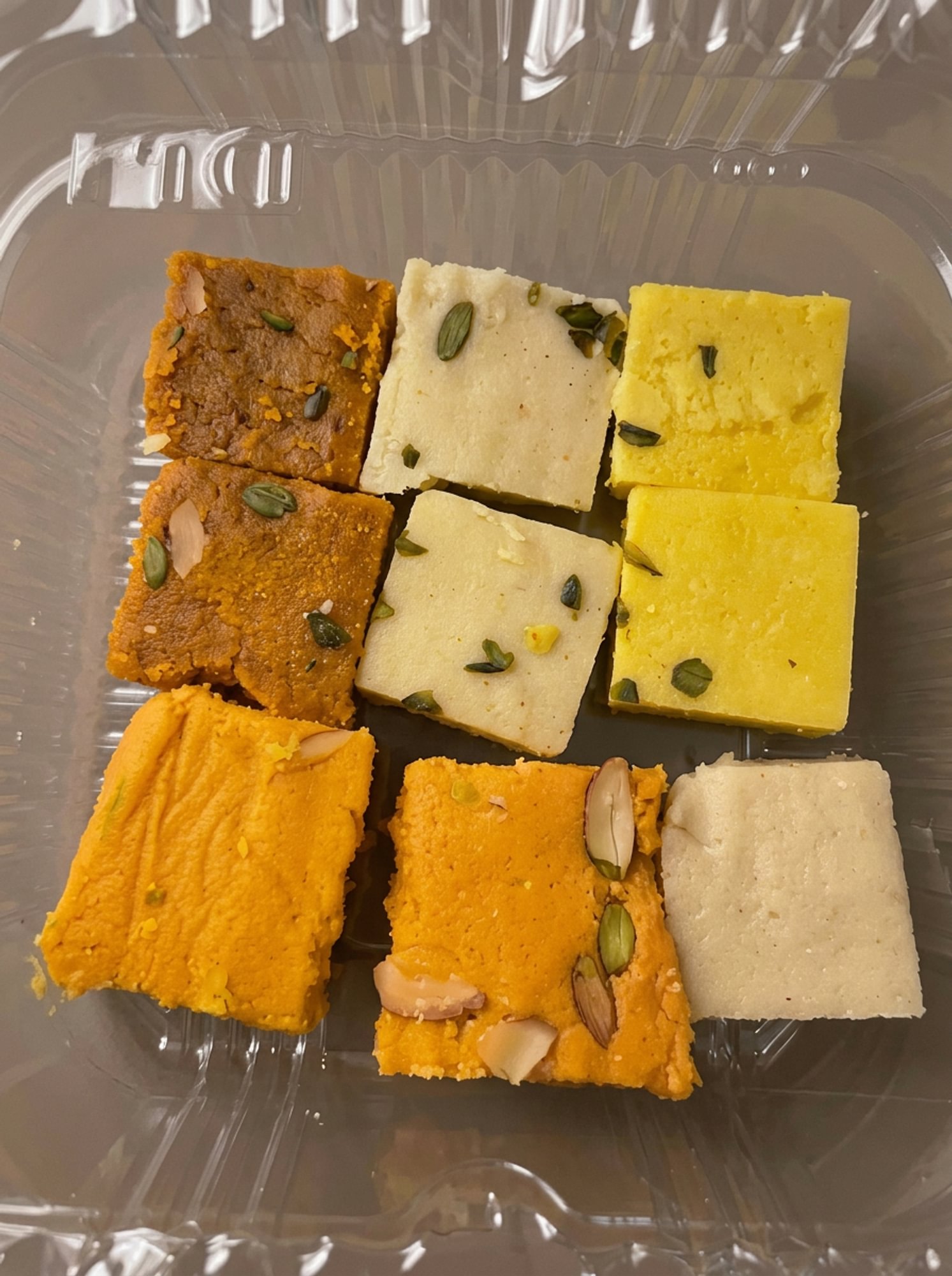 Assorted Burfi