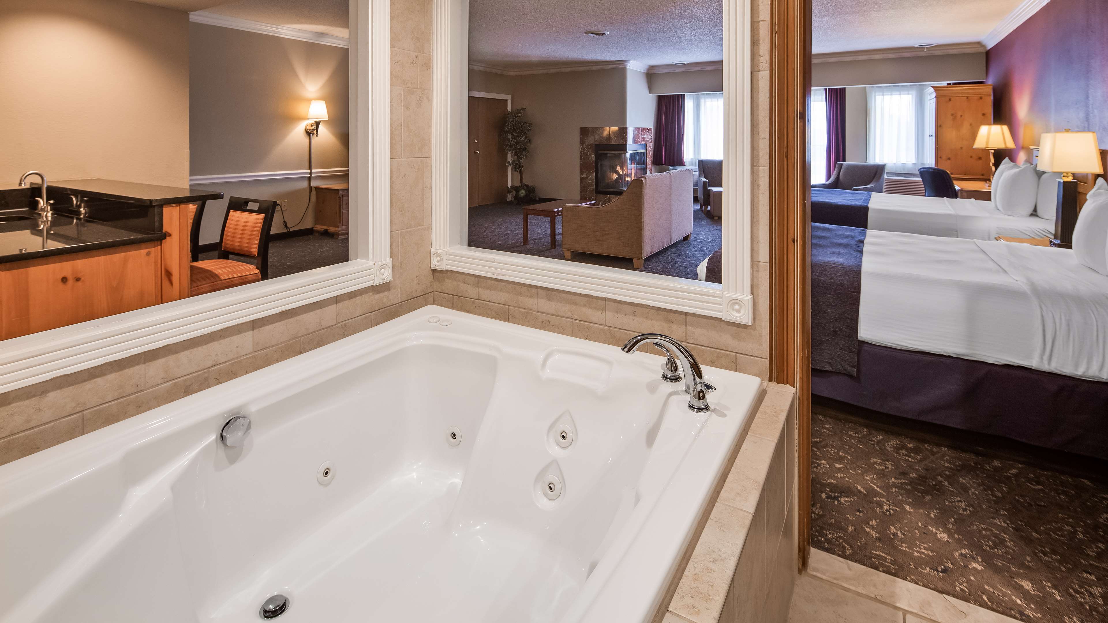 Two Queen Whirlpool Suite